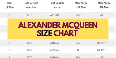 alexander mcqueen jeans size chart.